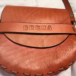 Brown Leather Crossbody Bag